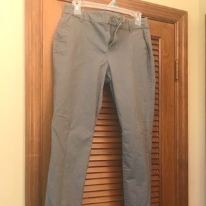 Old Navy Gray Pixie Pants Size 6 Skinny
